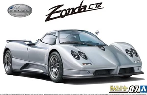 AOSHIMA : 1/24 : PAGANI : ZONDA : C12S : n.7: kit modellino in plastica : dal GIAPPONE!! - Foto 1 di 8