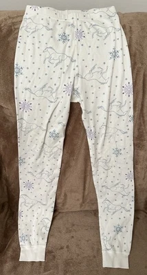Hanna Andersson Frozen 2 II Horse Pajama PANTS  bottoms Size 140 10 New - Image 1 of 3