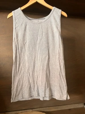 CAMISETA SIN MANGAS FRUIT OF THE LOOM GRIS ACANALADA MUJER TALLA XL ALGODÓN SIN MANGAS POLIÉSTER Foto 1 de 4