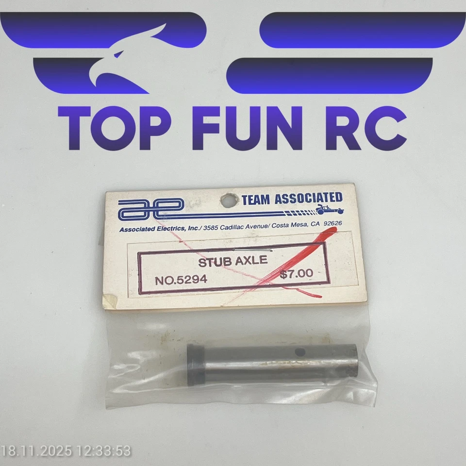 TEAM ASSOCIATED 5294 STUB AXLE FOR RC500 1/8 SCALE RC CAR VINTAGE! - Image 1 of 1