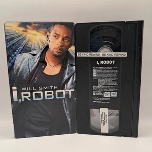I, Robot (VHS, 2004) Will Smith, Bridget Moynahan, Bruce Greenwood - Picture 1 of 14