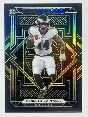 2021 Panini Obsidian - Rookie #117 Kenneth Gainwell 15/25 Eagles - Image 1 of 3