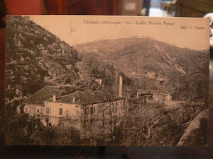 cpa 07 vernoux lodie moulin ponce - Picture 1 of 1