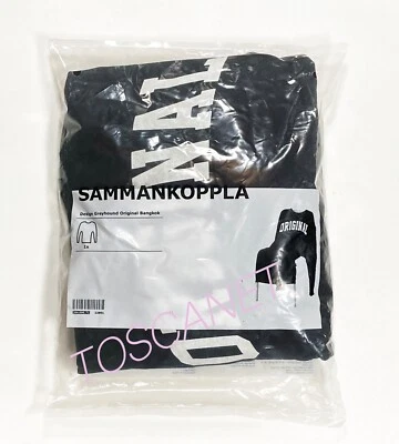 IKEA Sammankoppla Black Sweater Chair Cover Home Decor, Modern, New - Image 1 of 2