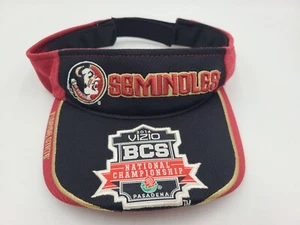 Cappello Berretto Visiera Florida State University Seminoles 2014 BCS Campionato Nazionale - Foto 1 di 12