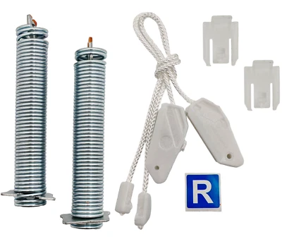 ★2er Set Seilzug Feder Tür Geschirrspüler Bosch Siemens Neff 00754869 754869★ - Bild 1 von 3