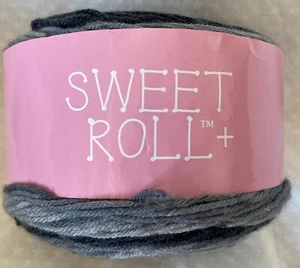 Premier Sweet Roll yarn, 2 cakes, Black Pepper Swirl, #4 weight,, acrylic - Picture 1 of 8