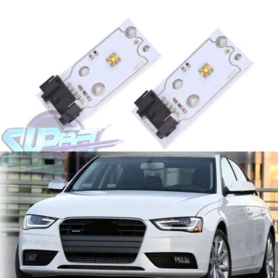 2X Placas LED DRL blancas para Audi A4 S4 B8 2013-2016 luces de circulación diurna Foto 1 de 4