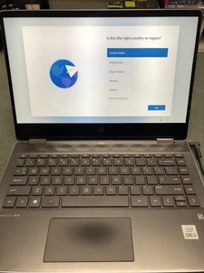 Toller HP 14-dh2041wm Pavilion x360 14 FHD Touchscreen i5-1035G1 1GHz Intel UHD - Bild 1 von 12