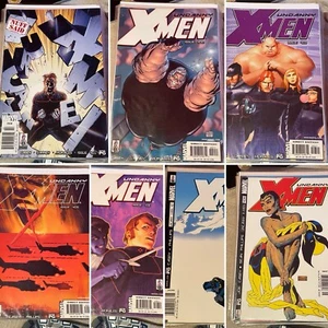 Lot Of 7 Uncanny X-Men #401 - 403, 405 - 408 (2002 Marvel) 1 KEY - Picture 1 of 10