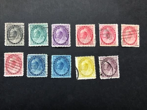 Kanada - QV - 1898-1902 - Teilsatz - ULH - Bild 1 von 2