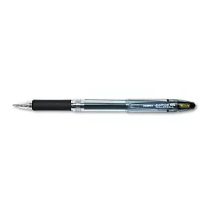 Zebra Jimnie Roller Ball Stick Gel Pen Black Ink Medium Dozen 44110 - Picture 1 of 3