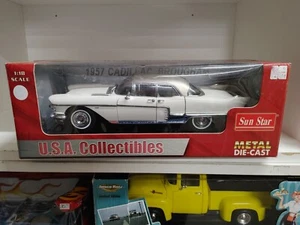Sun Star 1957 Cadillac Brougham Diecast 1/18 - Picture 1 of 6