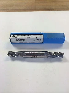 OSG 5329600 7/16" 3-Flute, Double End, Cobalt Endmill , New - Picture 1 of 1