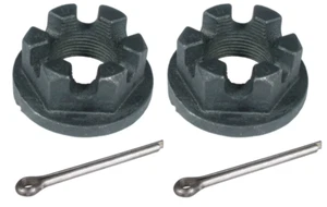 Beetle Rear Hub Castle Nuts and Split Pins 36mm 1969-1985 - Picture 1 of 1