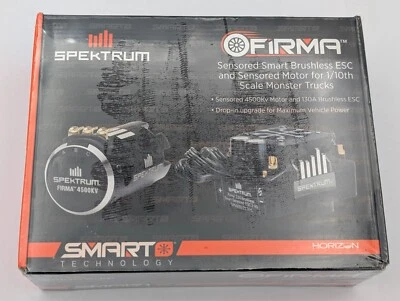 Spektrum Accessories Firma Smart Sensored Motor/ESC Combo 1/10 Monster Trucks - Image 1 of 4