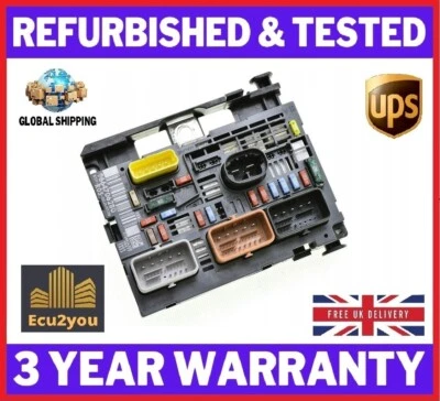 CAJA FUSIBLES PEUGEOT CITROEN REFORMADA 9664706280 Foto 1 de 3