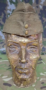 WW2 Dated 1939 British Army Military Forage Side Cap Rego Clothiers 6 - 7/8 - Picture 1 of 7