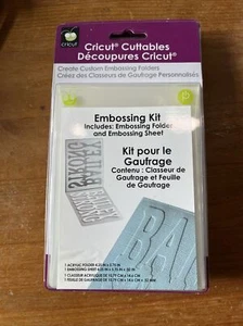 Cricut Cuttables Embossing Kit - Picture 1 of 2