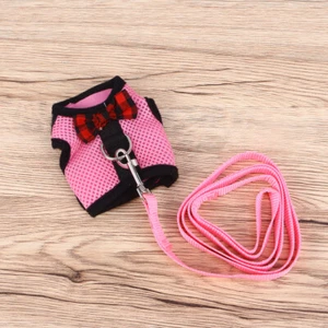 Kitten Harness Small Pet Harness Cat Le Costumes Bunnies Rabbit Clothes - Picture 1 of 12