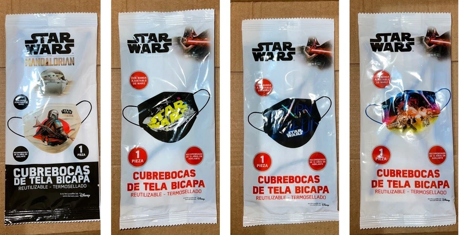 5 Star Wars Face Masks Reusable Original - Image 1 of 1