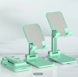 Adjustable Phone Tablet Desktop Stand Desk Holder Mount Cradle For iPhone iPad - Picture 1 of 14