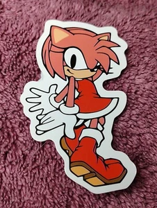 Sonic The Hedgehog Amy Rose Decal Sticker, 3.25" New - Picture 1 of 3
