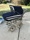 Vintage Italian Perego Baby Carriage/Pram Blue Made in Italy