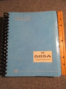 Tektronix Oscilloscope 585A Instruction Manual - Picture 1 of 6