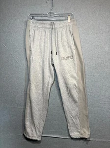 Champion Waffle Thermal Logo Loungewear Jogger Sweatpant Women's Medium Gray - Picture 1 of 11