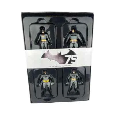 DC Collectibles Batman 75th Anniversary Action Figure 4-Pack NEW - free post r2e - Image 1 of 4