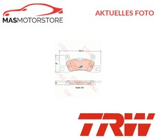 SET BRAKE PADS REAR BRAKE PADS TRW GDB1875 P FOR VW TOUAREG 3L,3.6L,4.2L