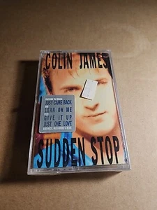 Sudden Stop by Colin James Cassette Tape. Nos. Brand New And Sealed - Picture 1 of 4