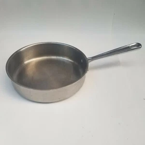 EMERIL Tri-Ply Const. Pro Clad Stainless Steel 3QT Sauté Frying Pan No Lid - Picture 1 of 11