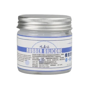 Grasa lubricante de silicona impermeable de grado alimenticio para juntas tóricas grifo fontaneros - Imagen 1 de 12