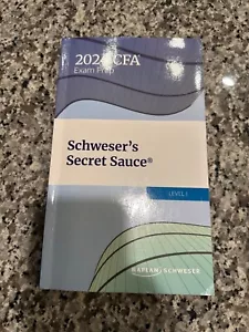 Kaplan Schweser CFA Level 1 2024 Secret Sauce & Quick Sheet - Picture 1 of 6