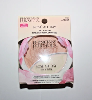 Physicians Formula Rose All Day Set & Glow  #1711501 Sunlit Glow In Box + Gift - Image 1 of 2