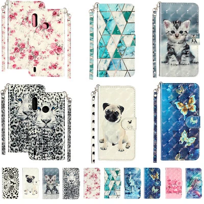 For Samsung S23 A73 5G M32 M33 3D Deluxe PU Leather Flip Wallet Case Phone Cover - Image 1 of 4