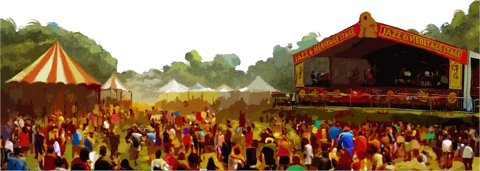 (3) Boletos Jazz Fest Nueva Orleans primer fin de semana - pase de 4 días - Grand Marshal VIP Foto 1 de 1