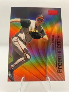 Sean Casey 2000 Fleer Skybox #7 Preeminence Rubies /50 Reds - Picture 1 of 2