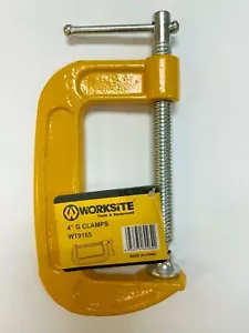 Abrazadera en G metal abrazadera en G profesional de alta resistencia 4"" WT9165 abrazadera de metal - Imagen 1 de 1
