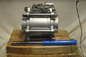Válvula de bola Bedford 4" en acero inoxidable 316 nuevo - Imagen 1 de 1