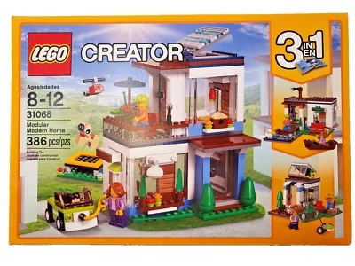 LEGO CREATOR 3 en 1: Casa Moderna Modular (31068) - NISB - RETIRADO - Edades 8-12 Foto 1 de 4
