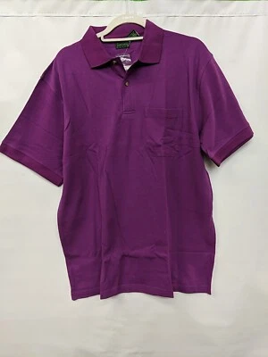 Camiseta de hombre Scandia Woods manga corta cuello fushia talla Lg Foto 1 de 4