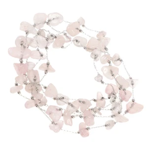 DIY Kleidung Dekoration Kette Handwerk machen unregelmäßige Kies Charm Kette - Zdjęcie 1 z 12