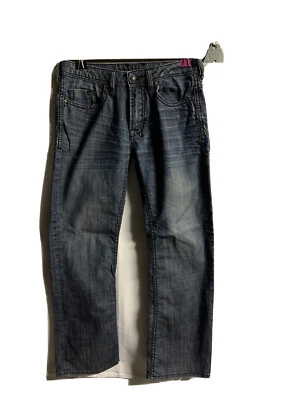 Jeans David Bitton Buffalo 73 Driven X básico elástico reto masculino 30x30 - Imagem 1 de 4