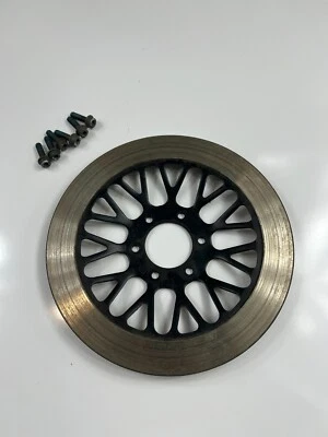 Disco de freno delantero Suzuki GZ250 2001 Marauder con pernos de montaje - 01 GZ 250 Foto 1 de 4