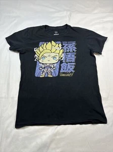 T-shirt media Dragon Ball Z magliette pop Son Gohan sbiadita nera girocollo palla del drago - Foto 1 di 16