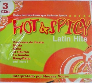 Hot & Spicy Latin Hits 3 CDs Todas las Canciones Que Hicieron Epoca NEW  - Picture 1 of 2