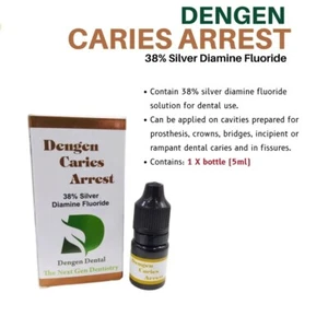 DENGEN CARIES ARREST 38% SILVER DIAMINE FLUORIDE & CARIES PROTECTING SOLUTION